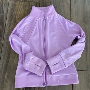 Champion Kids Light Purple Zip-Up Sweater for girls size 4-5T